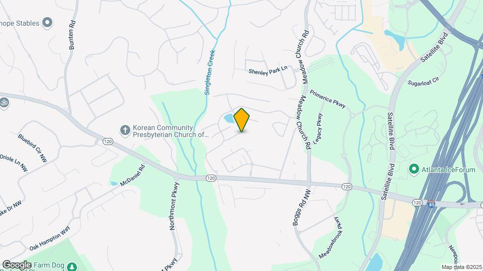 2574 Dogwood Pond Rd Map and Location Details