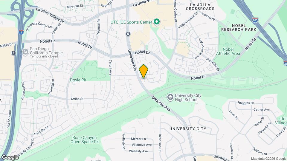 8030 Via San Saba Map and Location Details