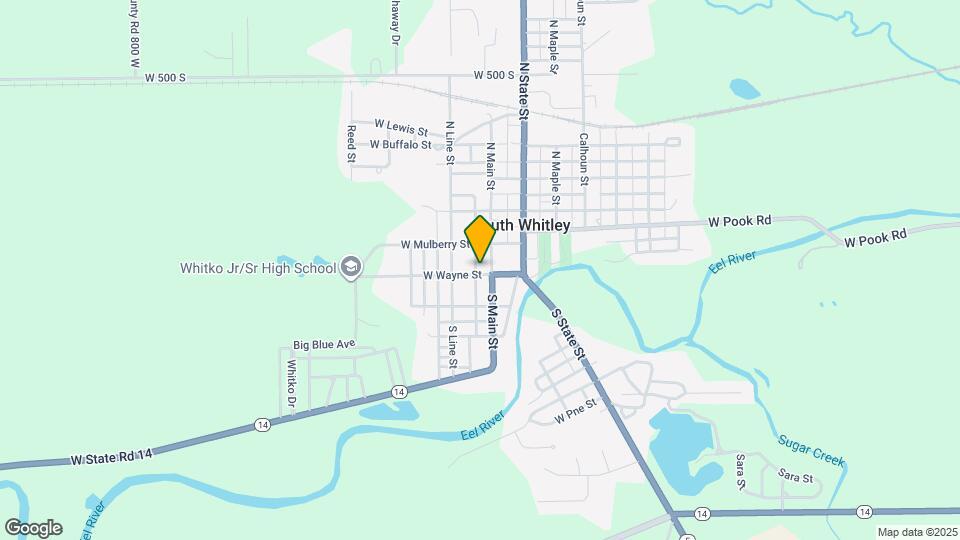 203 W Wayne St Map and Location Details