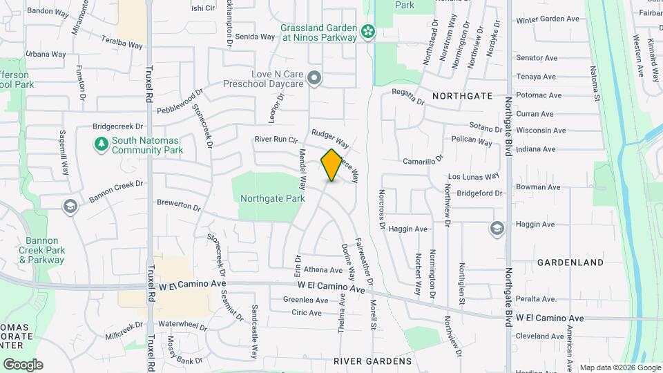 2906 Erin Dr Mapa y Detalles de la Ubicación