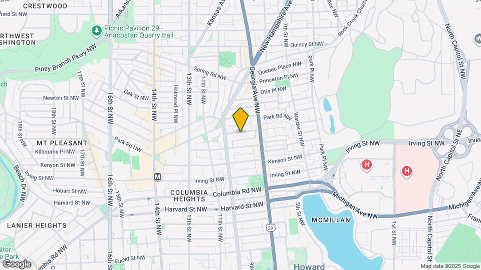 756 Morton St NW Map and Location Details