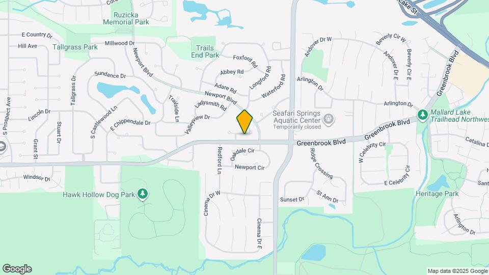 1151 Longford Rd Map and Location Details