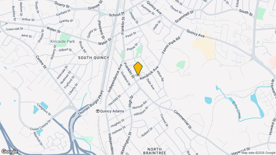 217 Kendrick Ave, Unit 3rd floor Mapa y Detalles de la Ubicación