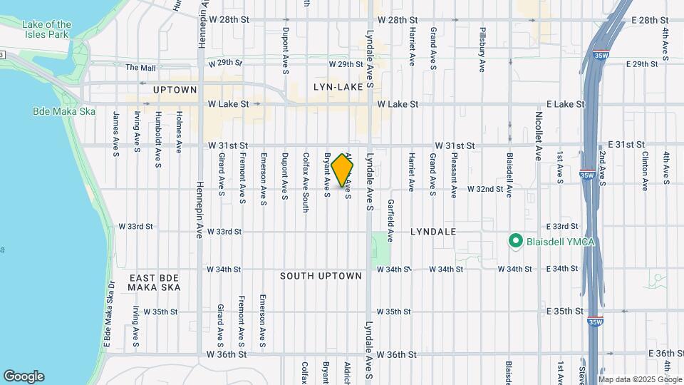 3200 Aldrich Ave S Map and Location Details