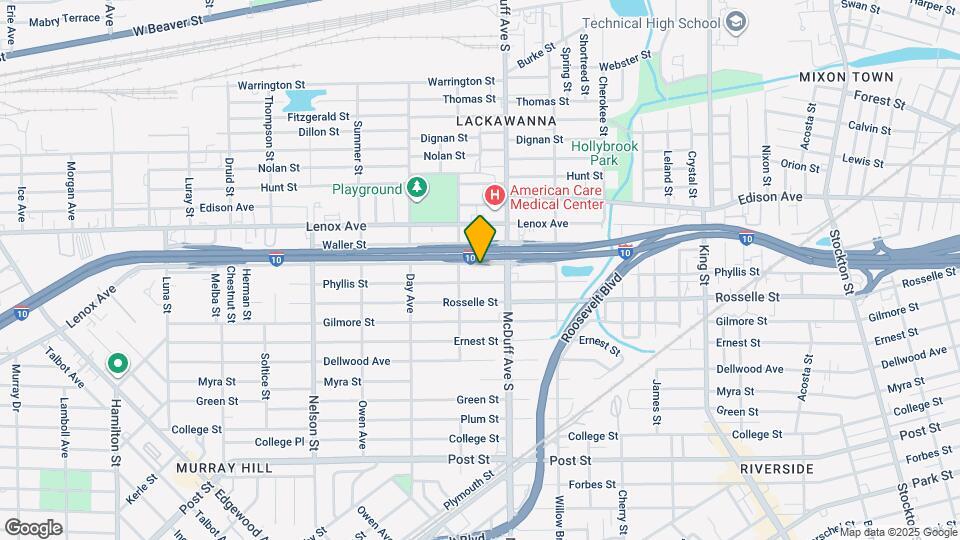 3034 Rayford St Map and Location Details