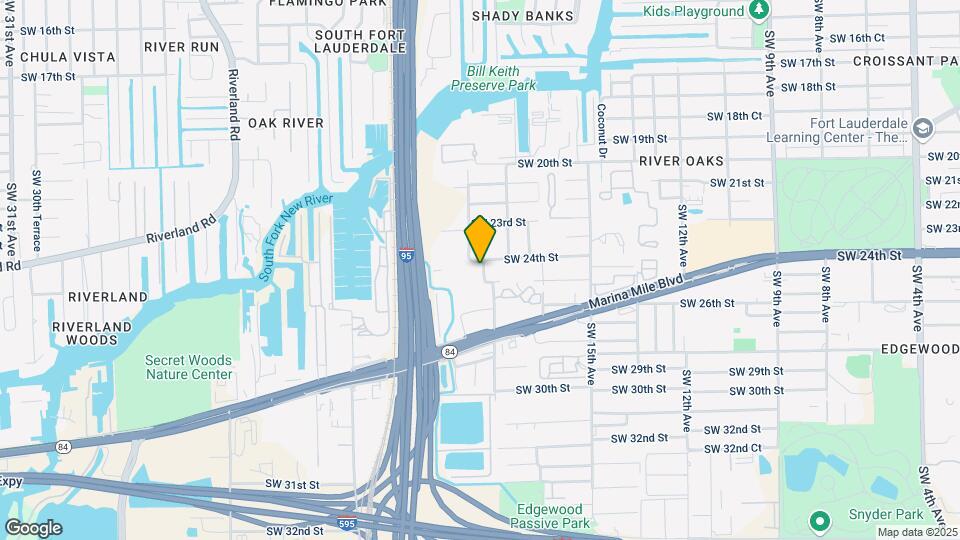 2550 SW 18th Terrace Map and Location Details