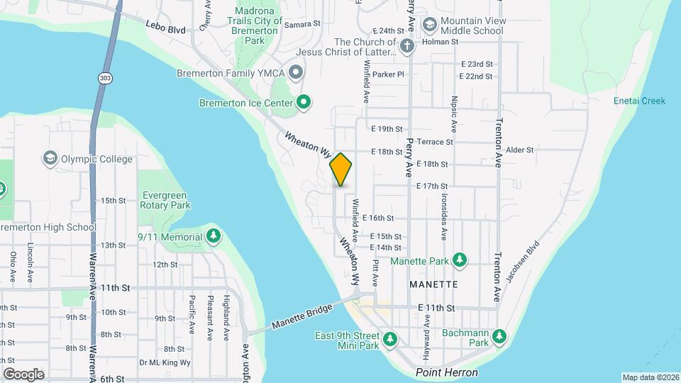 1702 Wheaton Wy Map and Location Details