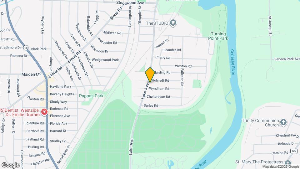 2936 Lake Ave Map and Location Details