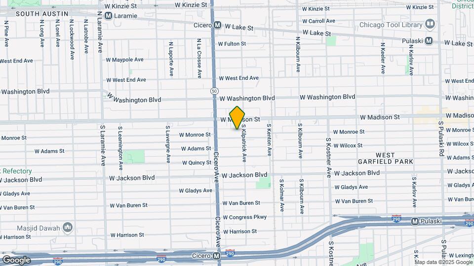 4712 W Monroe St Mapa y Detalles de la Ubicación