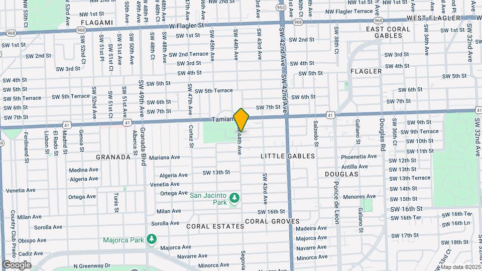 Gables Trailer Park Map and Location Details