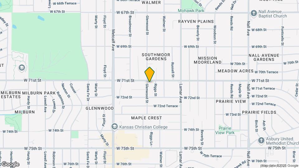 7109 Glenwood St Map and Location Details