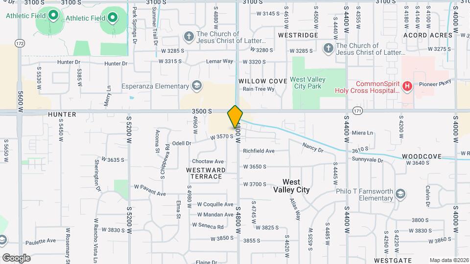 3560 S 4800 W Map and Location Details