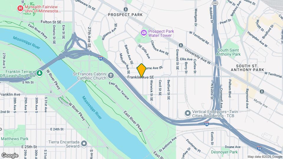 1842 Franklin Ave SE Map and Location Details