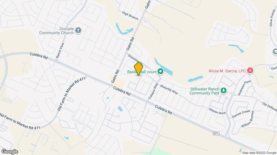 8103 Lovela Bend Map and Location Details