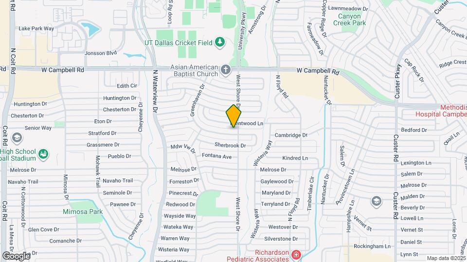 802 Greenhaven Dr Map and Location Details