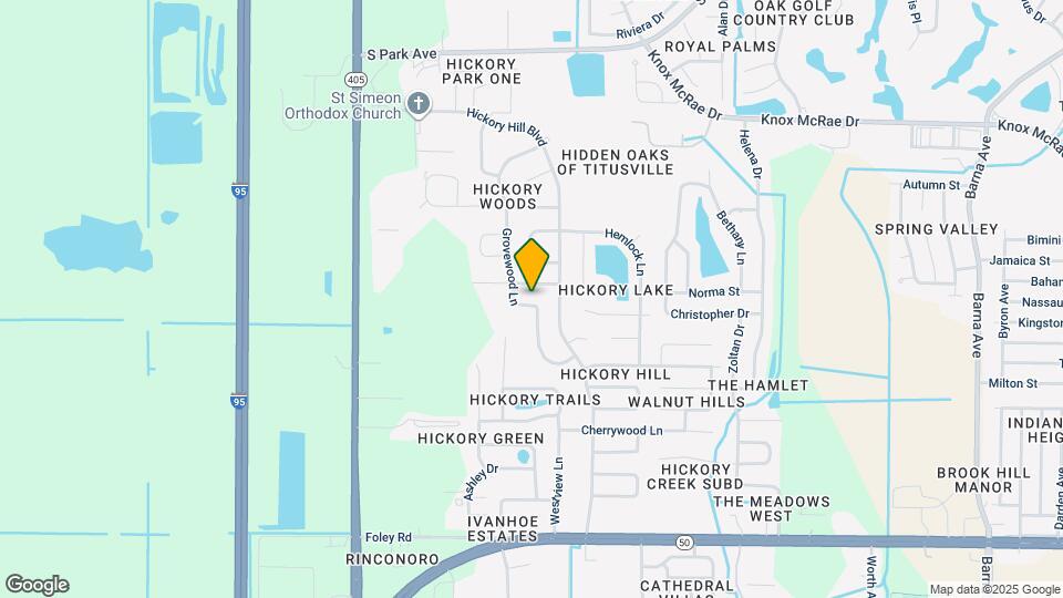 4205 Grovewood Ln Map and Location Details