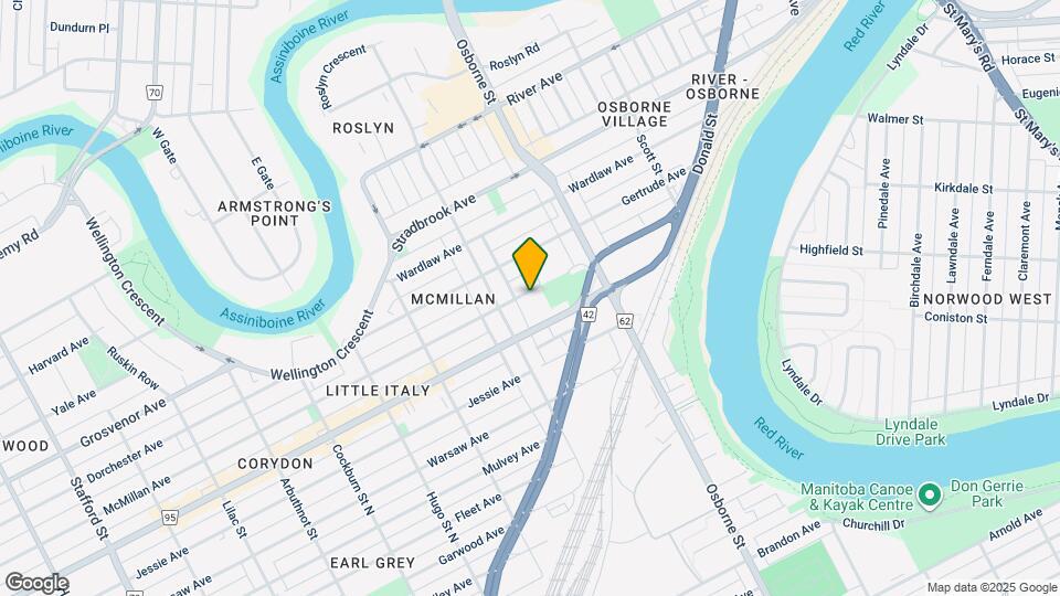 508 McMillan Apartment Map and Location Details