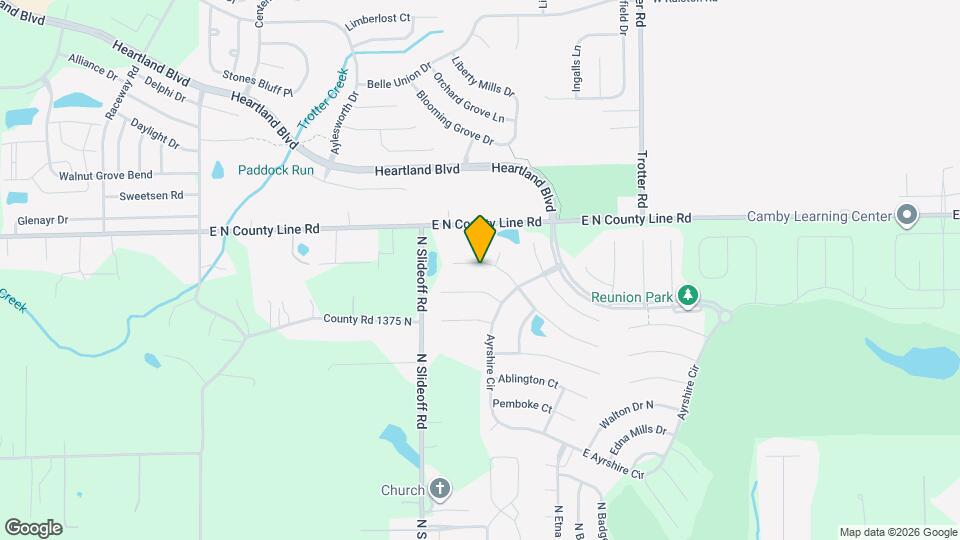 6121 E Newberry Ct Map and Location Details