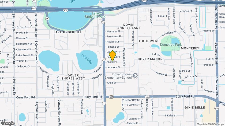 4520 Elaine Pl Map and Location Details