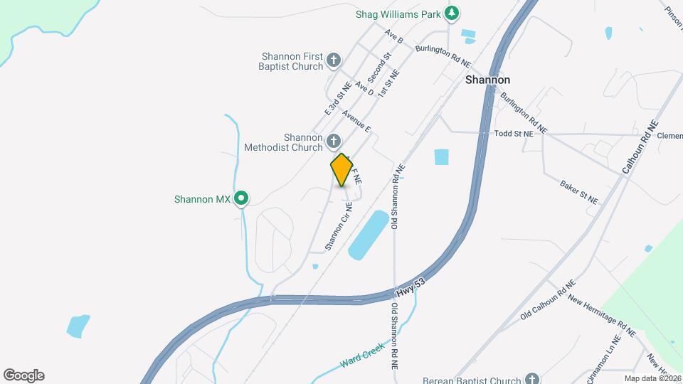 680 Shannon Cir NE Map and Location Details