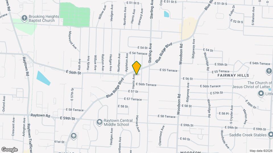 5609 Harris Ave Map and Location Details