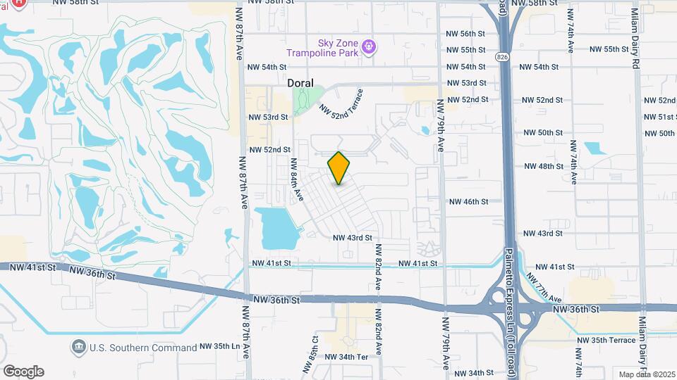 8283 NW 47th Ln Mapa y Detalles de la Ubicación