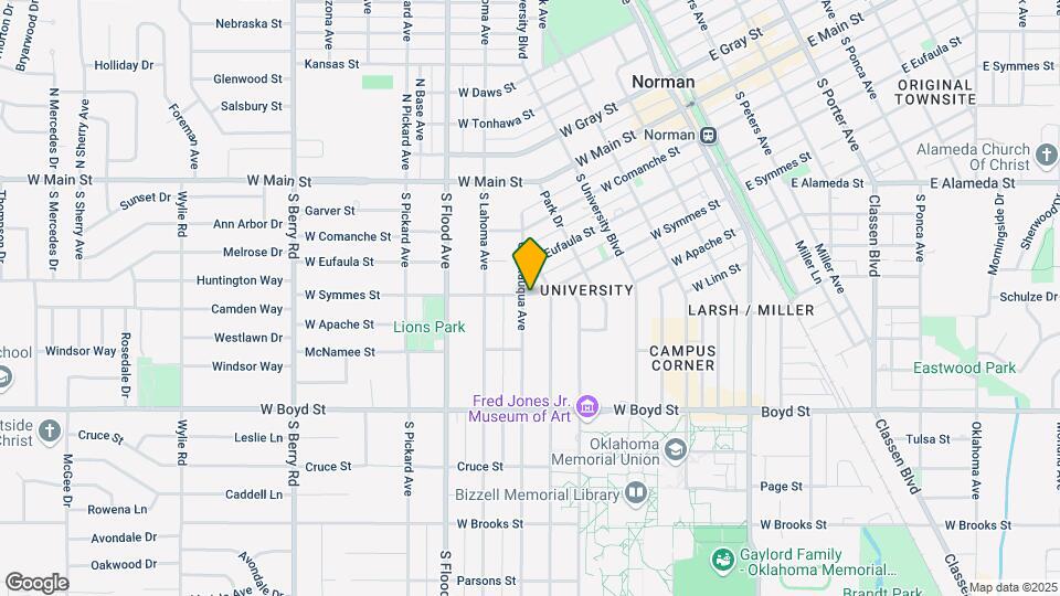 401 Chautauqua Ave, Unit 03 Map and Location Details