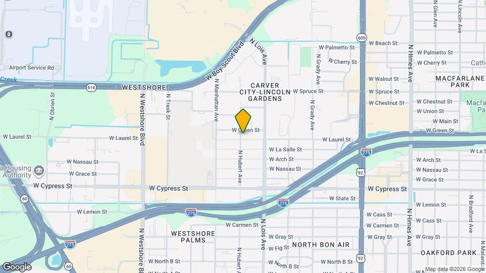 4223 W Laurel St Map and Location Details