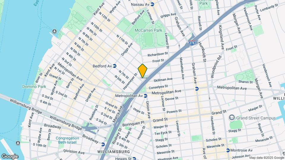 287 N 8th St Mapa y Detalles de la Ubicación