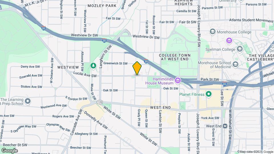 1194 SW Lucile Ave Map and Location Details