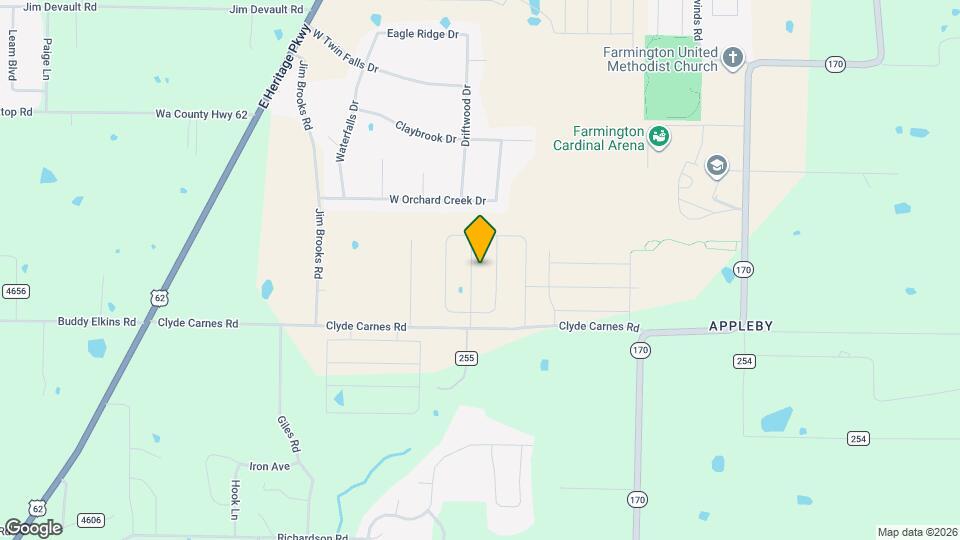 544 Colorado St Map and Location Details