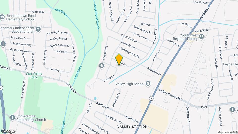 6001 Reigh Count Dr Mapa y Detalles de la Ubicación