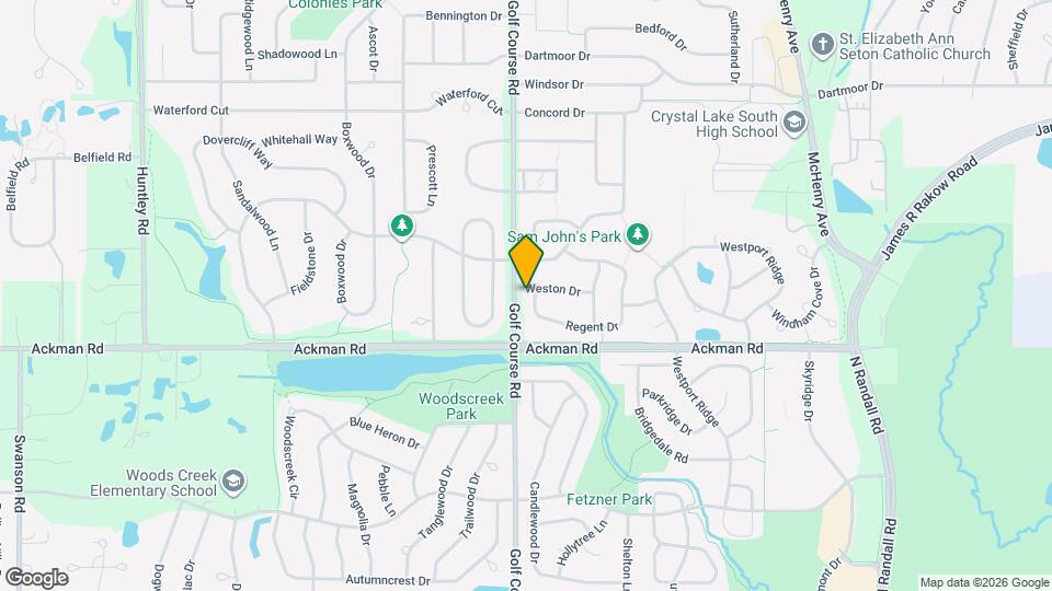 664 Regent Dr Map and Location Details