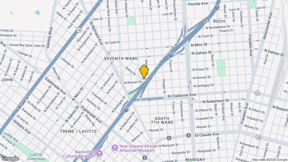 1765 N Tonti St Map and Location Details