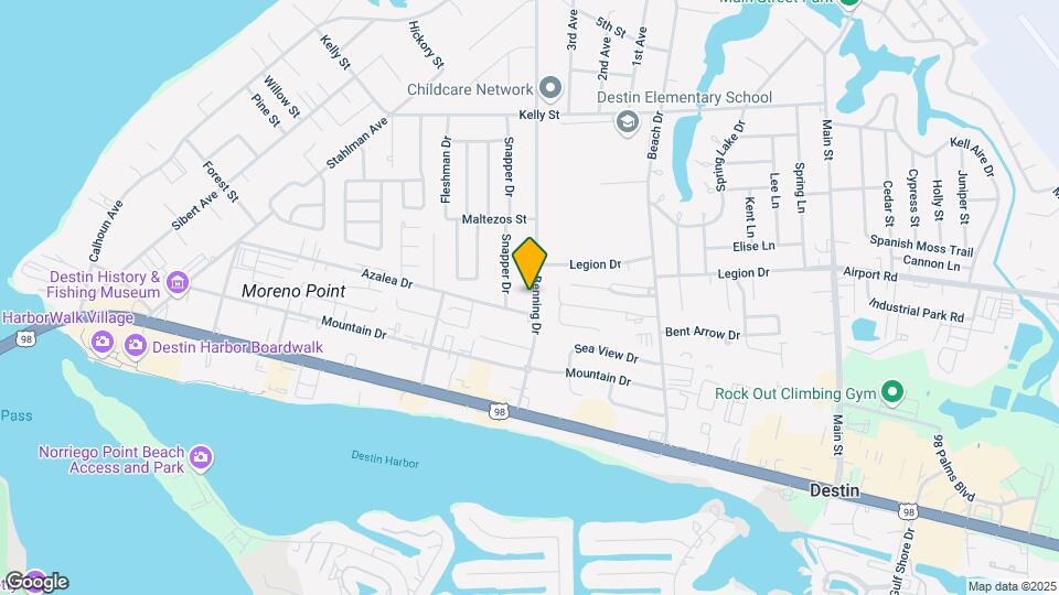 205 Benning Dr Map and Location Details