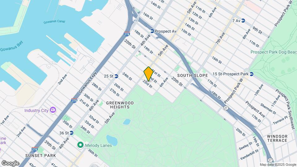 265 23rd St Mapa y Detalles de la Ubicación