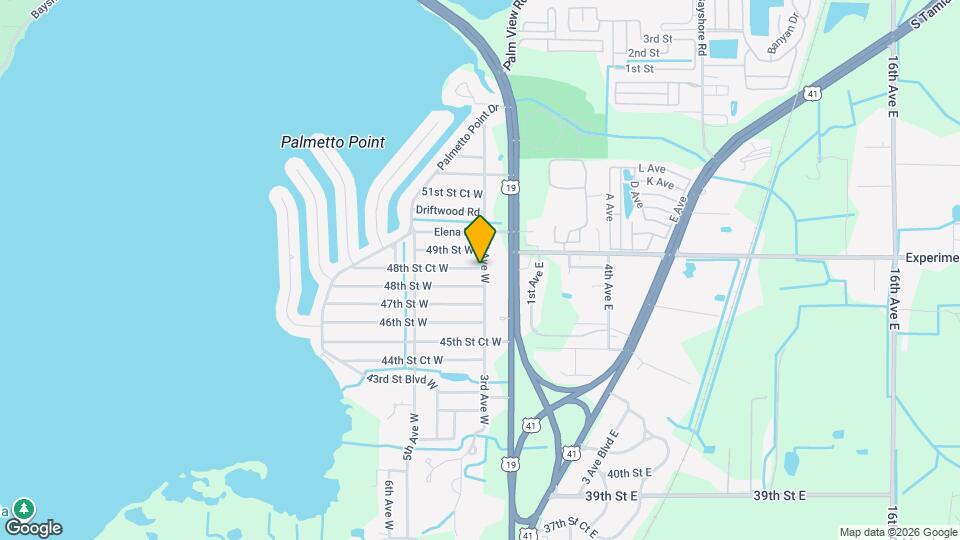 303 48th St Ct W Map and Location Details