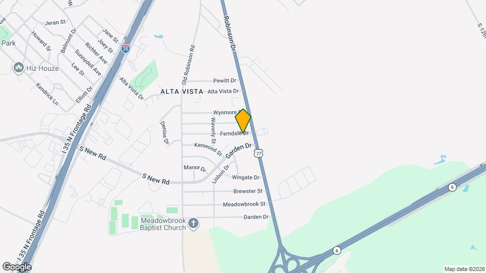 3204 Ferndale Dr Map and Location Details