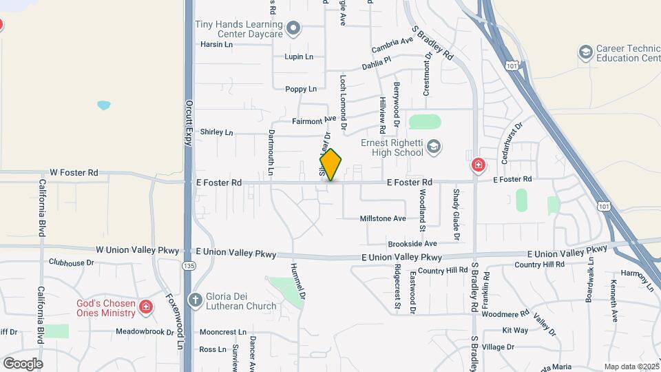 408 N Center Ct Map and Location Details