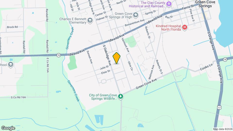 1507 Julia St Mapa y Detalles de la Ubicación