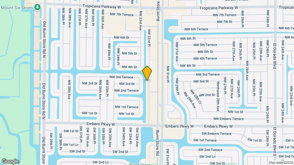 302 NW 32nd Pl Map and Location Details