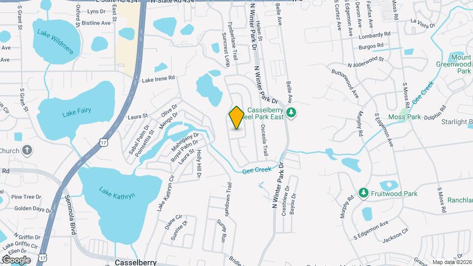340 Micanopy Ct Map and Location Details