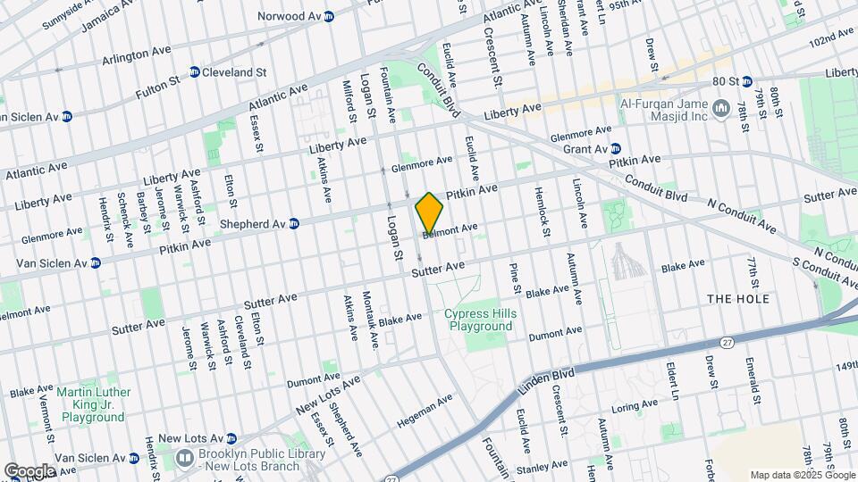 932 Belmont Ave Map and Location Details