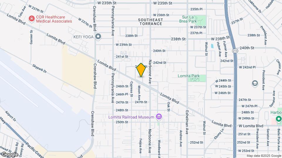 24417 Alliene Ave Map and Location Details