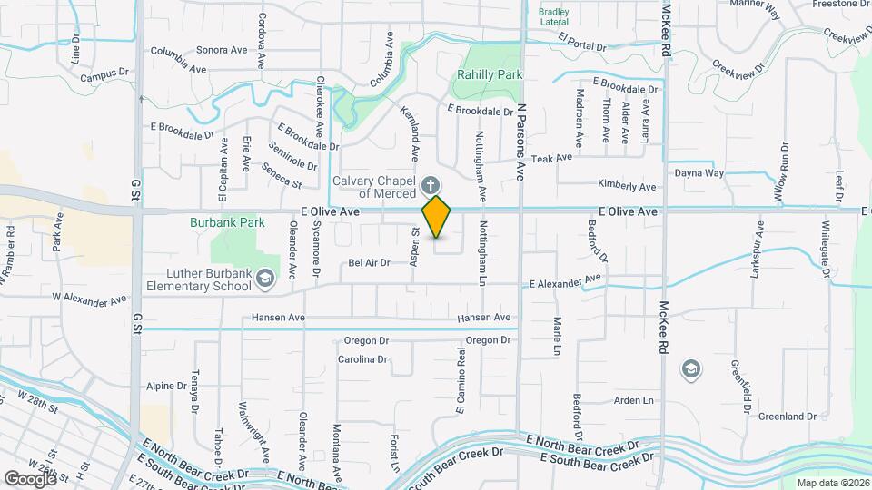 3054 W Queens Cir Map and Location Details