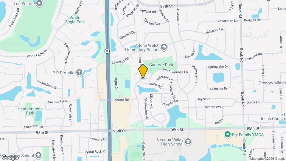 2764 Cedar Glade Rd Mapa y Detalles de la Ubicación