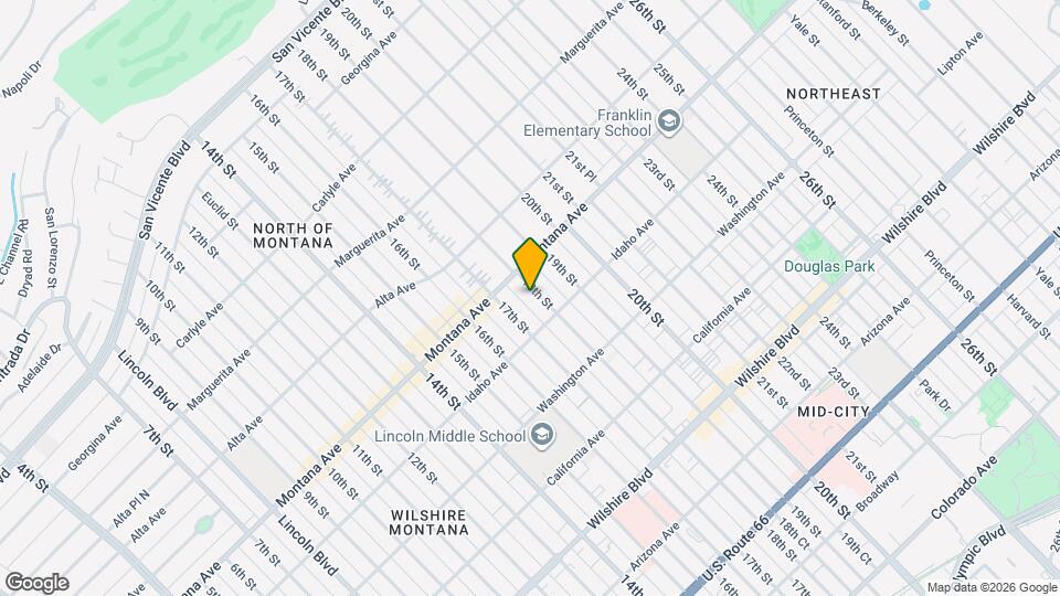 828 18th St Map and Location Details