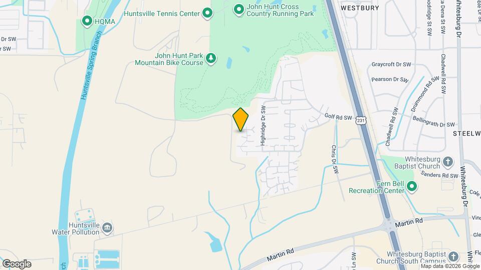 4012 Hunters Ridge Dr SW Map and Location Details