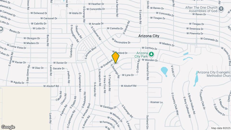 10253 W Wenden Dr Map and Location Details