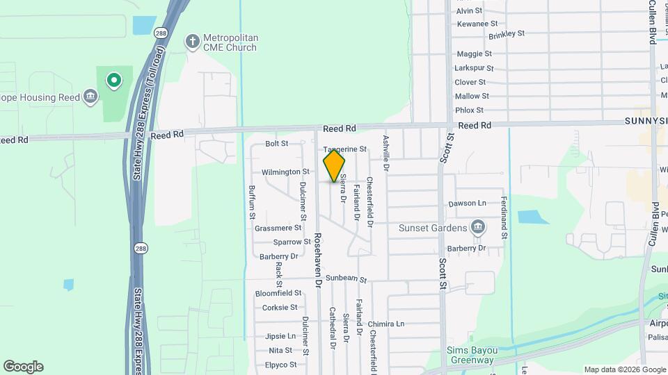 9405 Cathedral Dr Map and Location Details